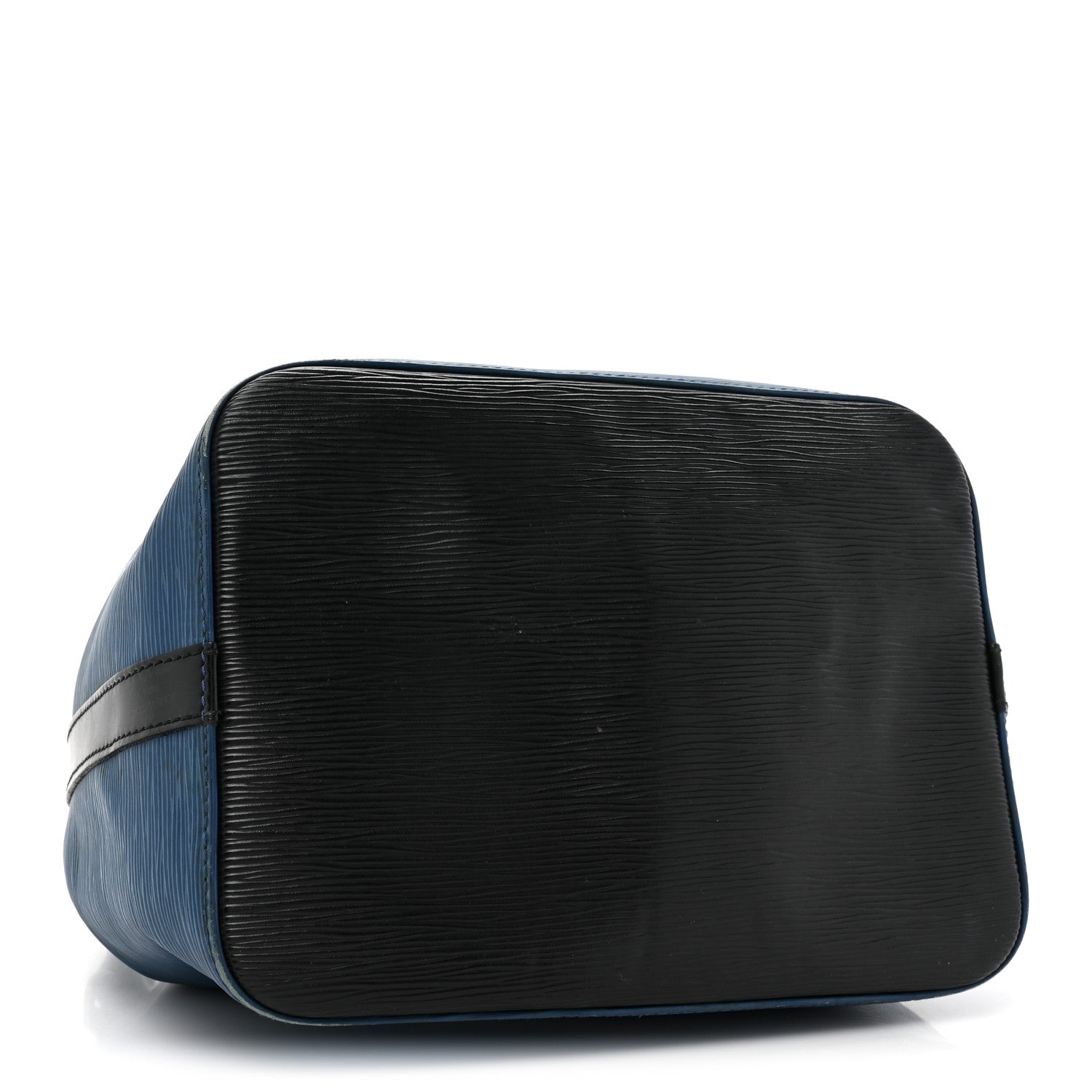 Louis Vuitton Epi Petit Bi-Color Noe Bleu Toledo Black 4 of 19