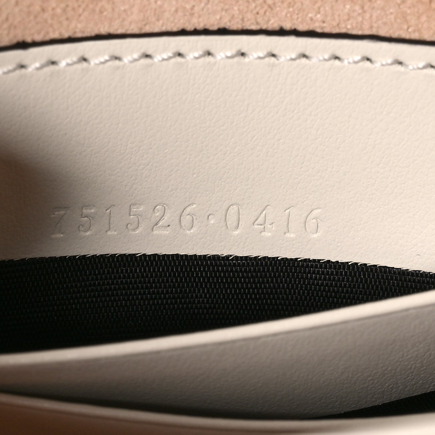 Gucci Calfskin Matelasse Mini GG Marmont Shoulder Bag With Card Holder White Black 8 of 12