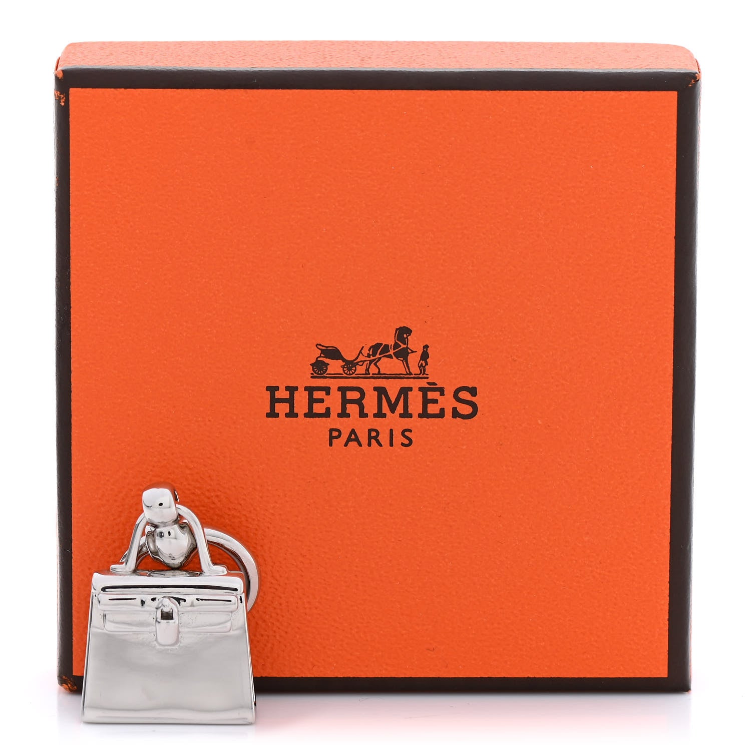 Hermes Palladium Mini Kelly Twilly Ring 4 of 4