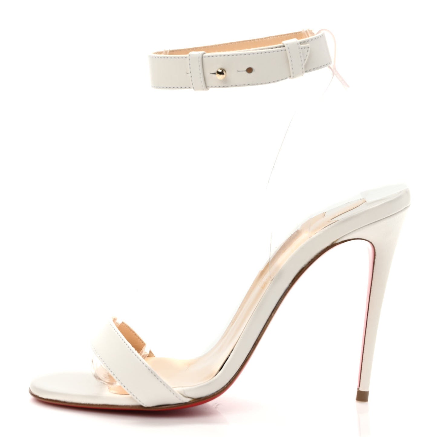 Nappa Shiny PVC Jonatina 100 Sandals 35 Latte