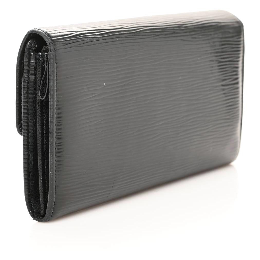 Louis Vuitton Epi Sarah Wallet Black 2 of 6
