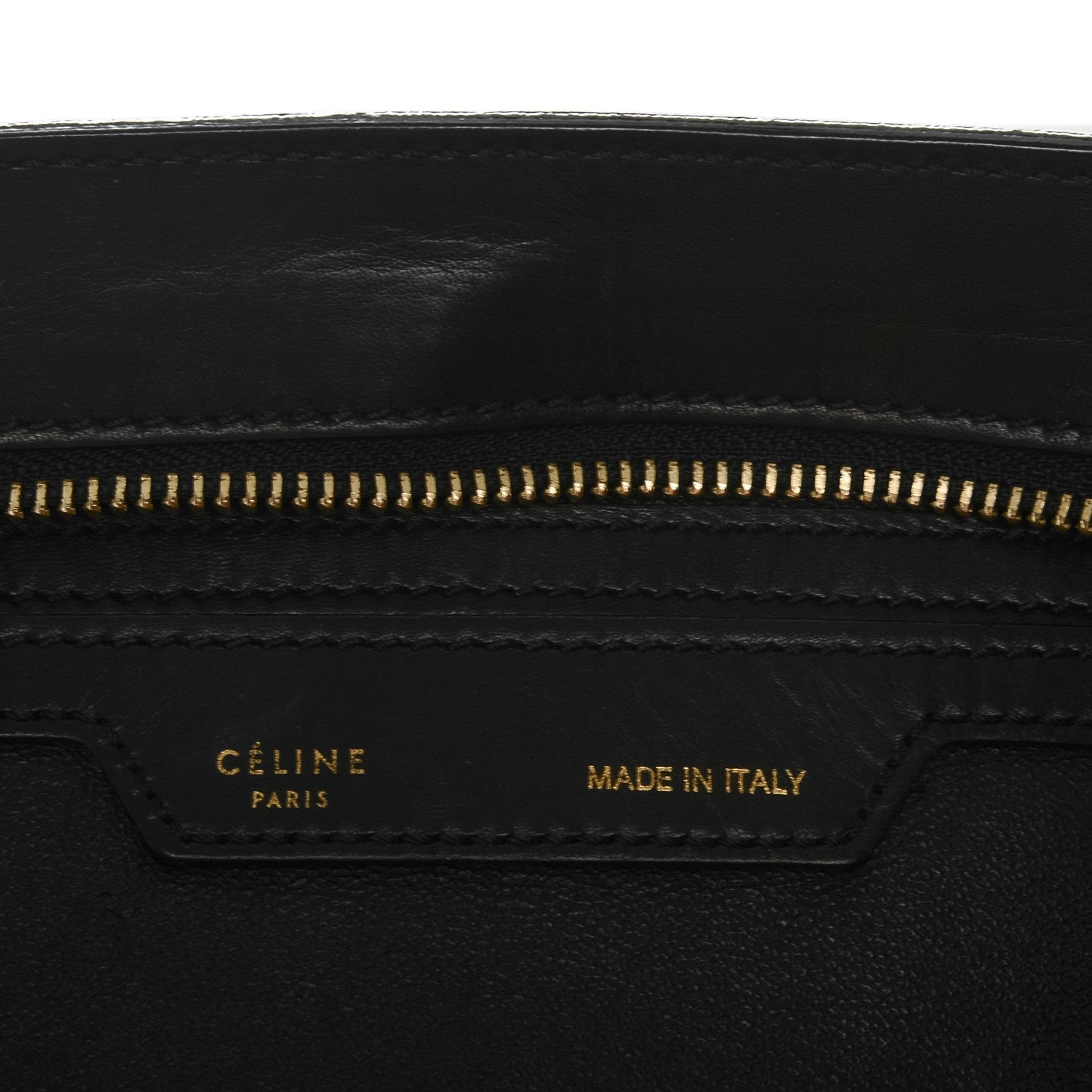 Celine Calfskin Suede Medium Tri-Color Trapeze Royal Blue 6 of 6