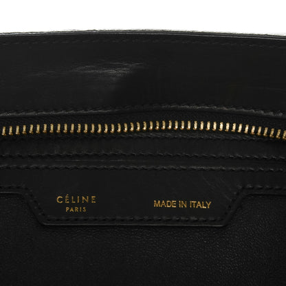 Celine Calfskin Suede Medium Tri-Color Trapeze Royal Blue 6 of 6