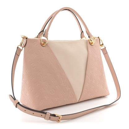 Louis Vuitton Empreinte V Tote MM Beige Rose Creme 3 of 15