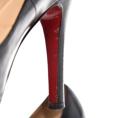 Christian Louboutin Calfskin Bruges 120 Pumps 38.5 Black 24 of 24
