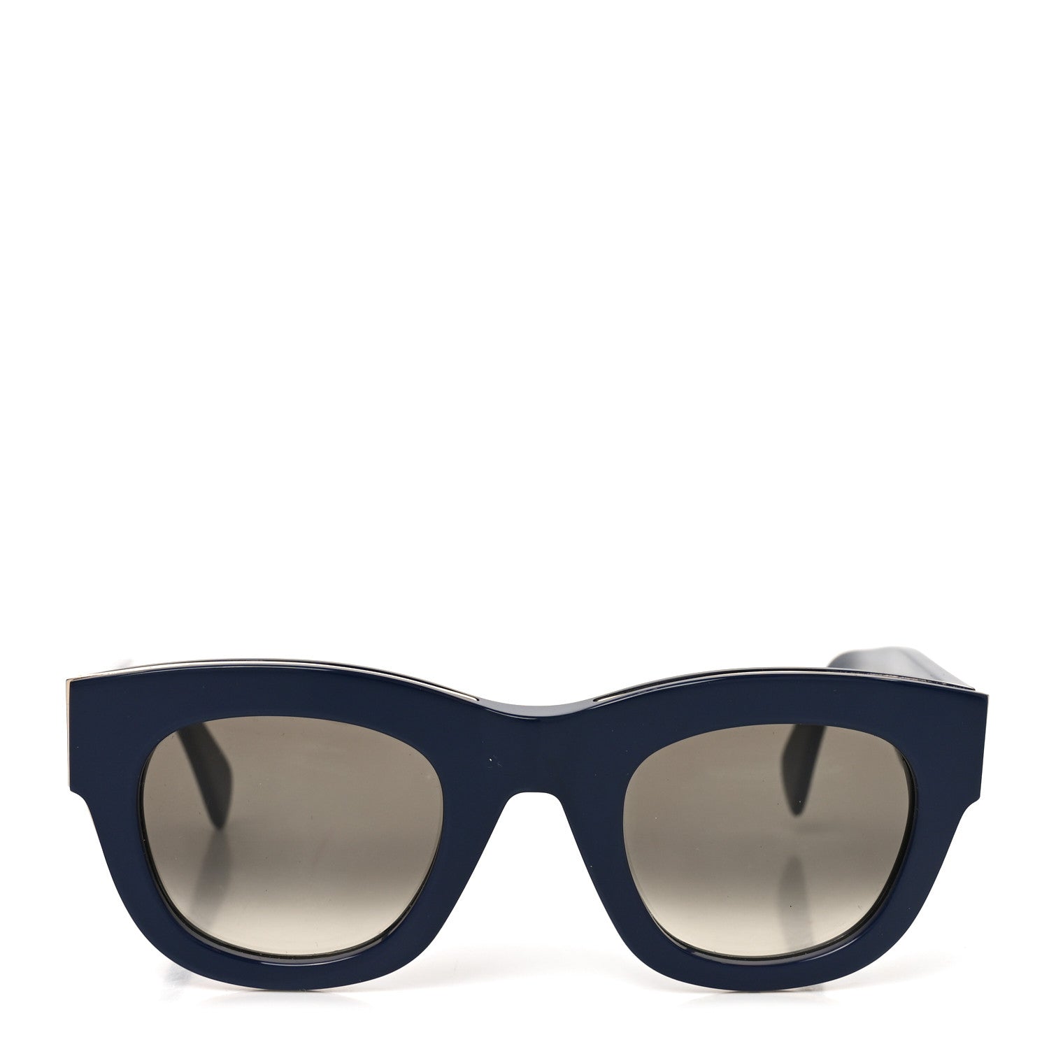 Celine Acetate Strat Brow Sunglasses CL41095/S Blue 2 of 7