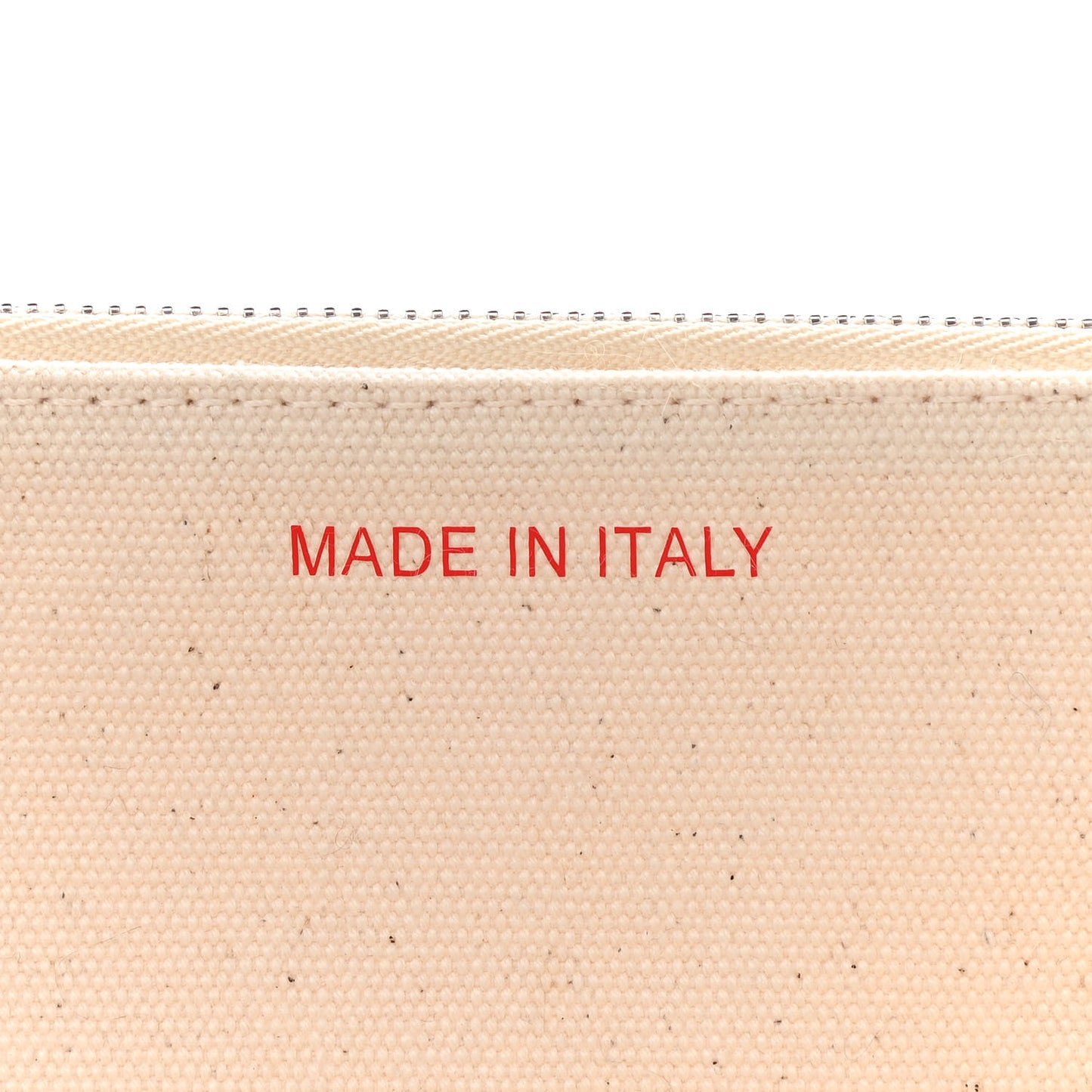 Textile Medium Made In Tote Natural Red