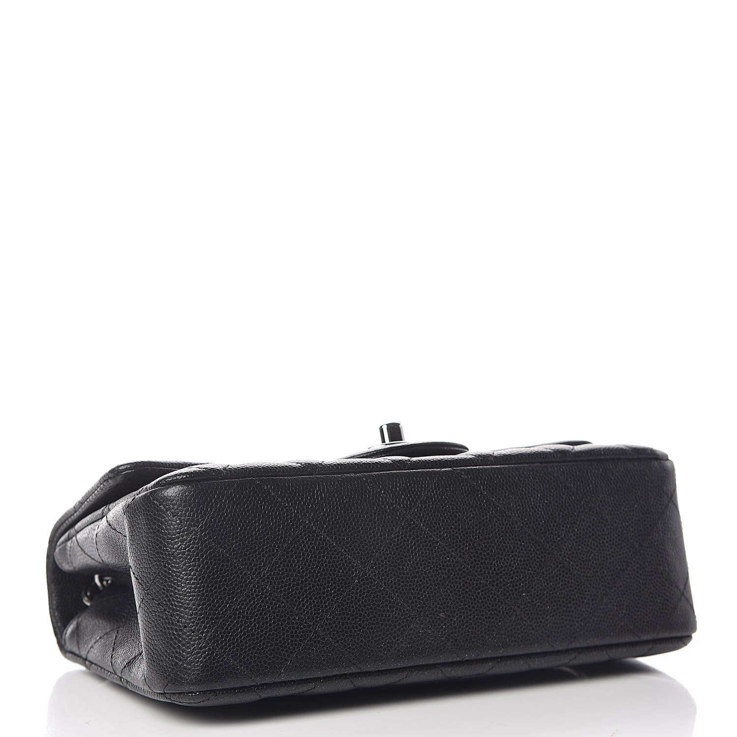 Chanel Iridescent Caviar Quilted Mini Rectangular Flap Black 4 of 10
