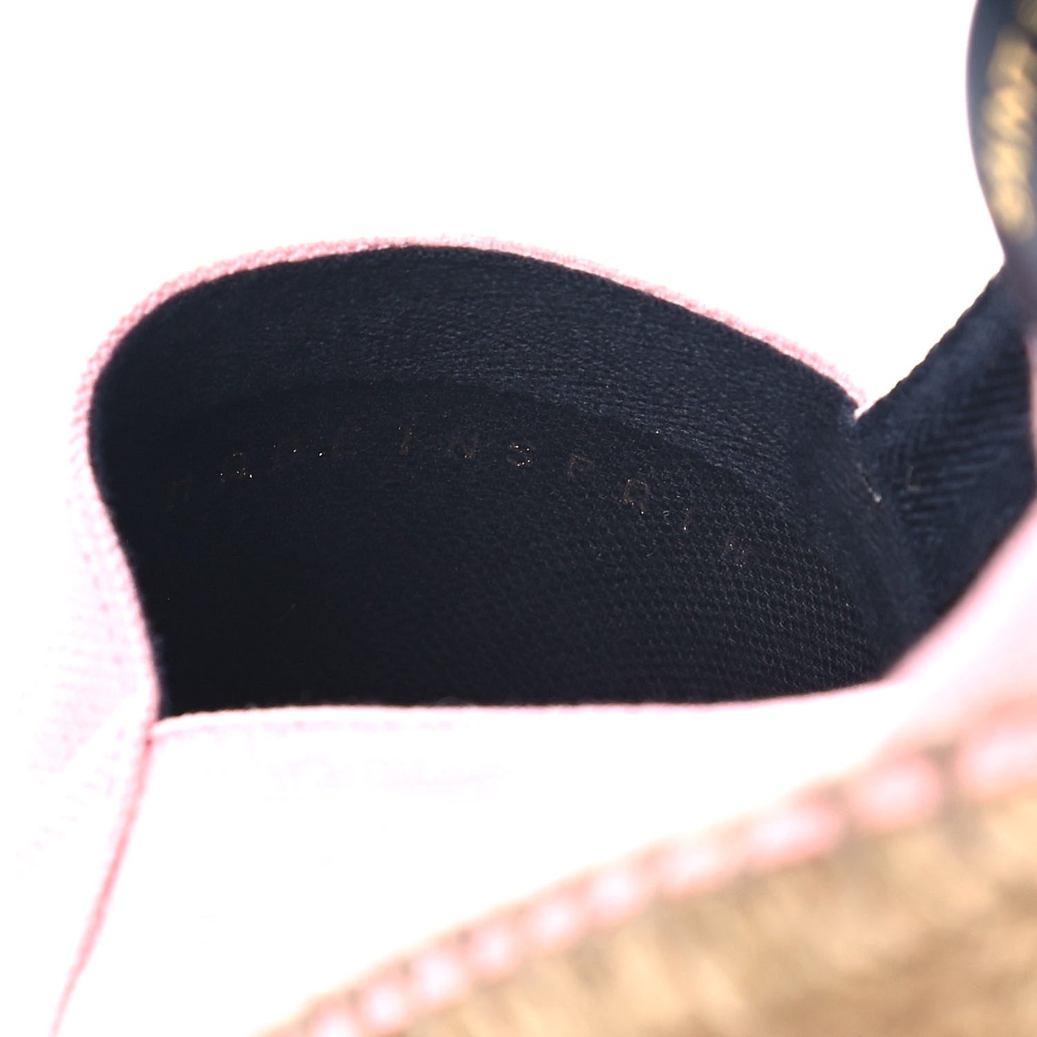 Saint Laurent Canvas Elba Light Logo Embroidered Espadrilles 36 Pink 10 of 11