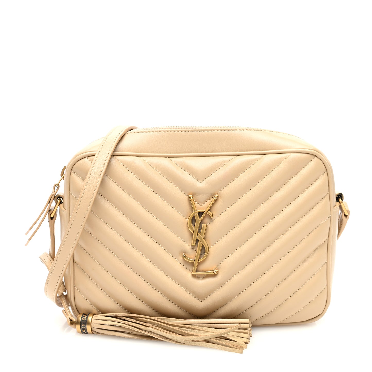 Calfskin Matelasse Monogram Lou Camera Bag Avorio