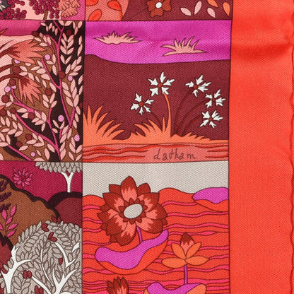 Hermes Silk Tout En Quilt Scarf 4 of 5