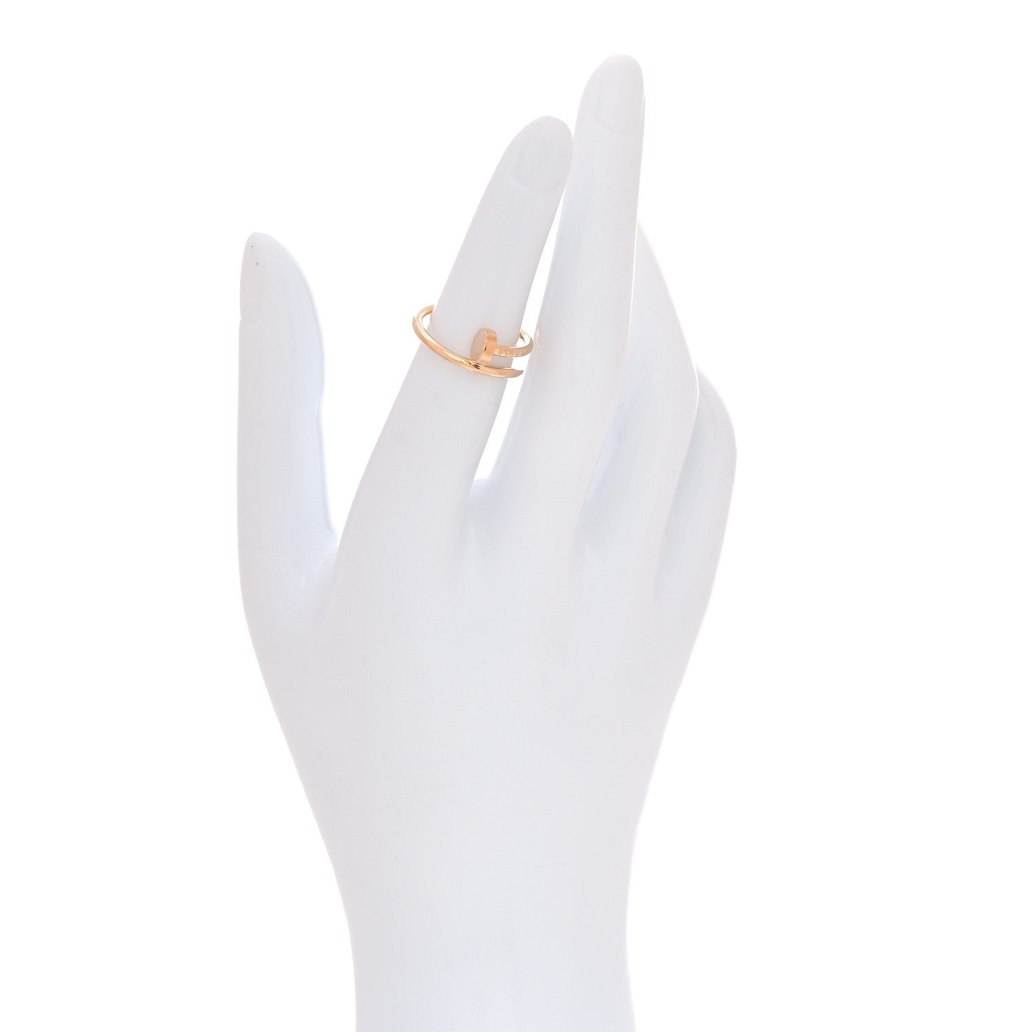 Cartier 18K Pink Gold Small Juste Un Clou Ring 50 5.25 2 of 6