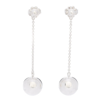 Tiffany Sterling Silver 10mm HardWear Ball Drop Earrings 1 of 4