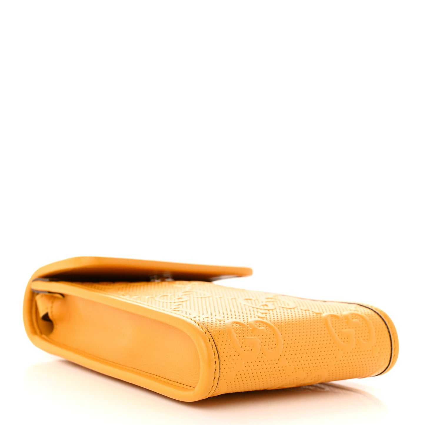 Calfskin GG Tennis Embossed Mini Crossbody Bag Crop