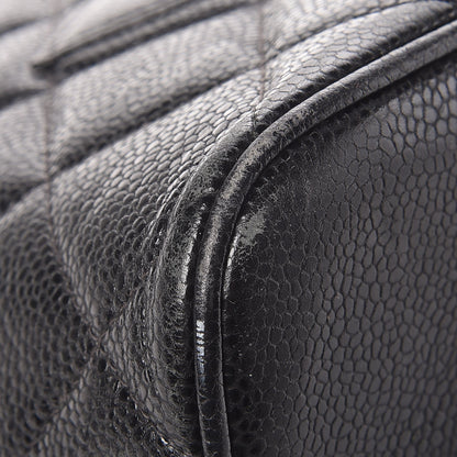 Chanel Caviar Quilted Medallion Tote Black 10 of 13