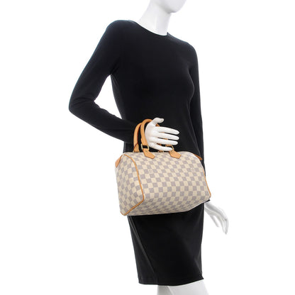 Louis Vuitton Damier Azur Speedy 25 2 of 10