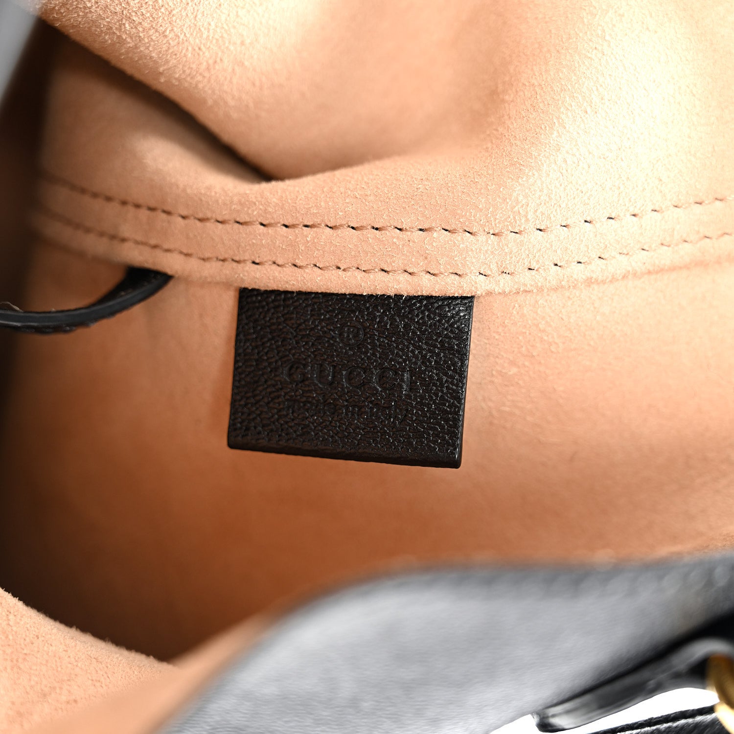 Gucci New Sakai Calfskin Lux Medium Dahlia Tote  Black 7 of 12