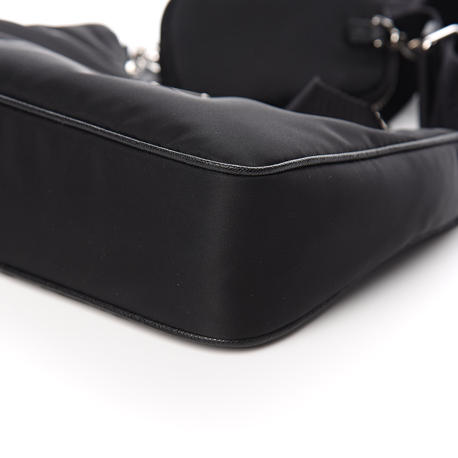 Prada Nylon Re-Edition 2005 Shoulder Bag Black 10 of 11