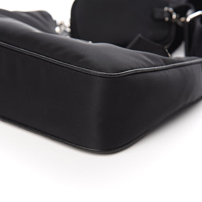 Prada Nylon Re-Edition 2005 Shoulder Bag Black 10 of 11
