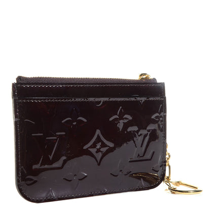 Louis Vuitton Vernis Key Pouch Amarante 3 of 8