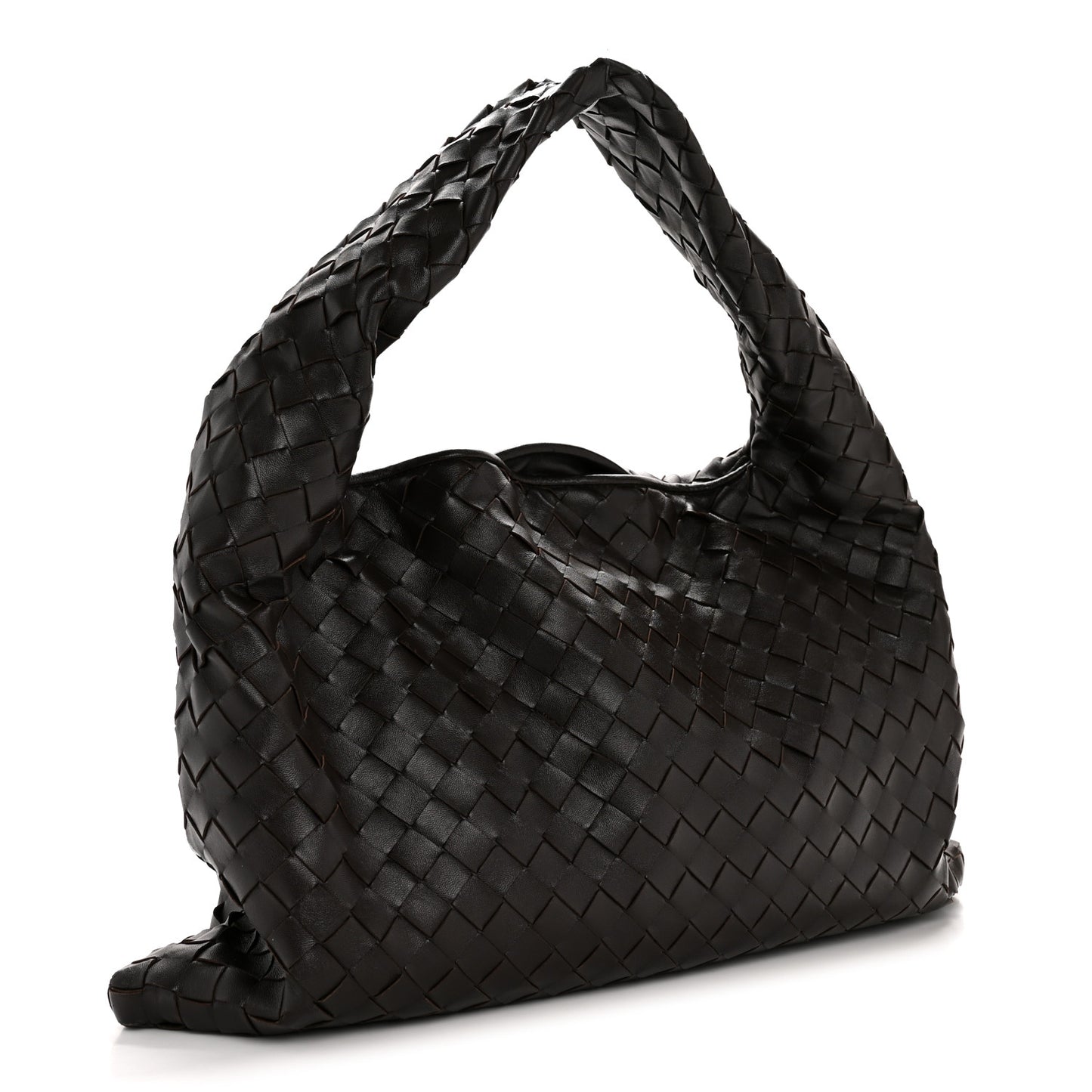 Calfskin Intrecciato Small Hop Fondant