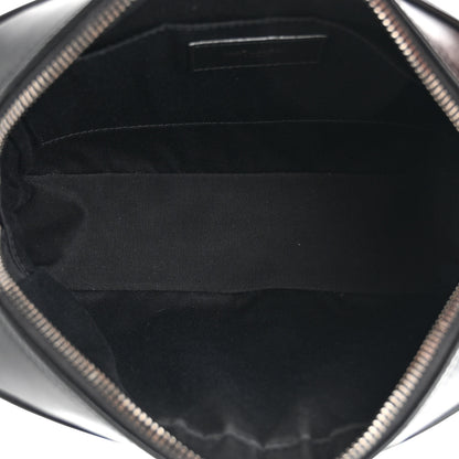 Saint Laurent Calfskin Matelasse Monogram Lou Camera Bag Black 5 of 13
