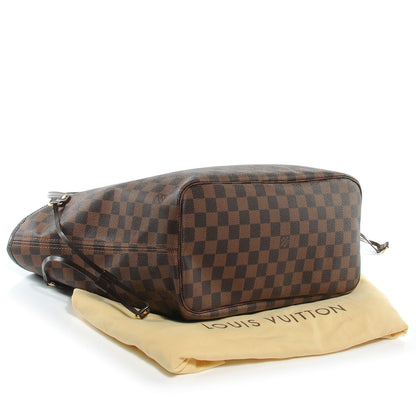 Louis Vuitton Damier Ebene Neverfull MM 4 of 7