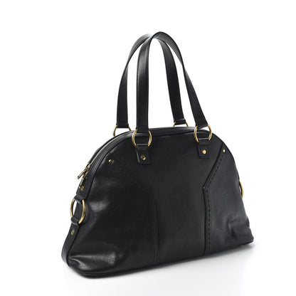 Saint Laurent Calfskin Large Muse Black 2 of 9