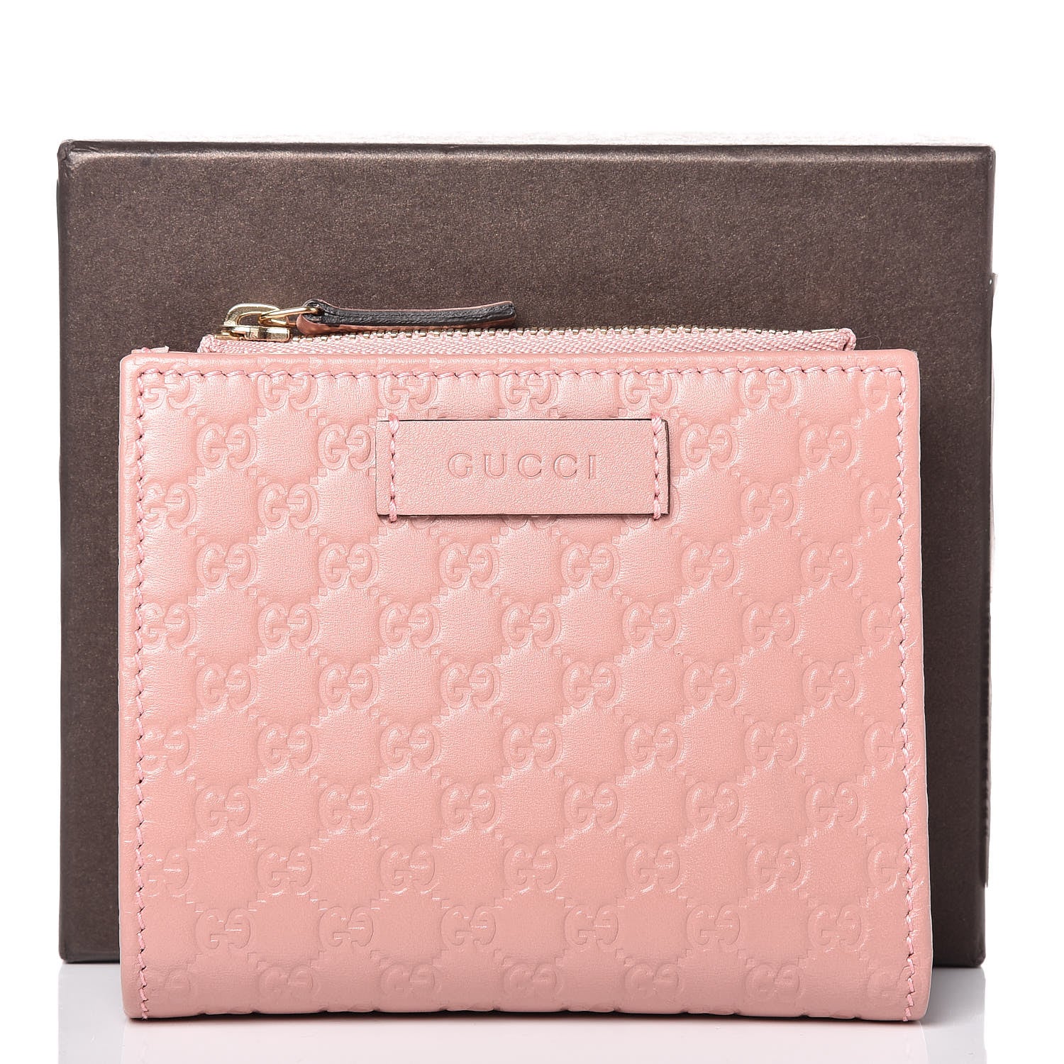 Gucci Microguccissima Bi-Fold Wallet Soft Pink 8 of 8
