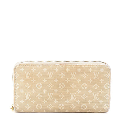 Louis Vuitton Mini Lin Zippy Wallet Dune 1 of 6