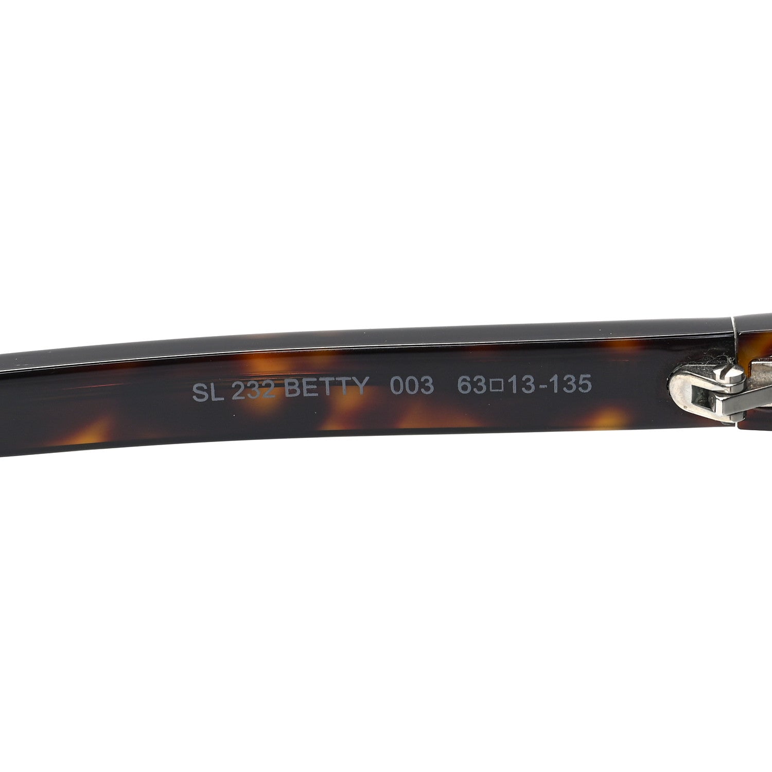 Saint Laurent Betty SL232 Sunglasses Havana 6 of 6