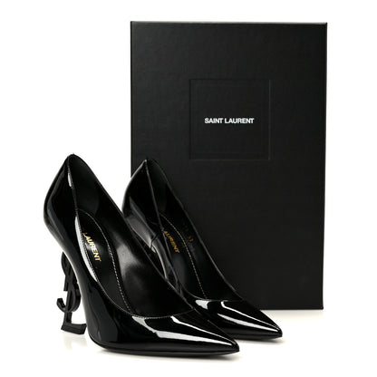 Saint Laurent Patent Opyum 110 Pumps 37 Black 9 of 9
