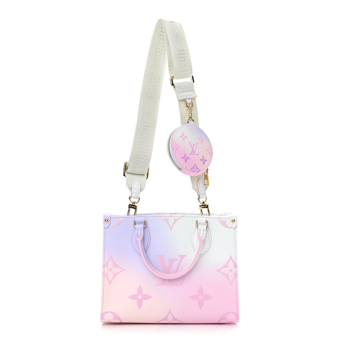 Monogram Giant Spring In The City Onthego PM Sunrise Pastel