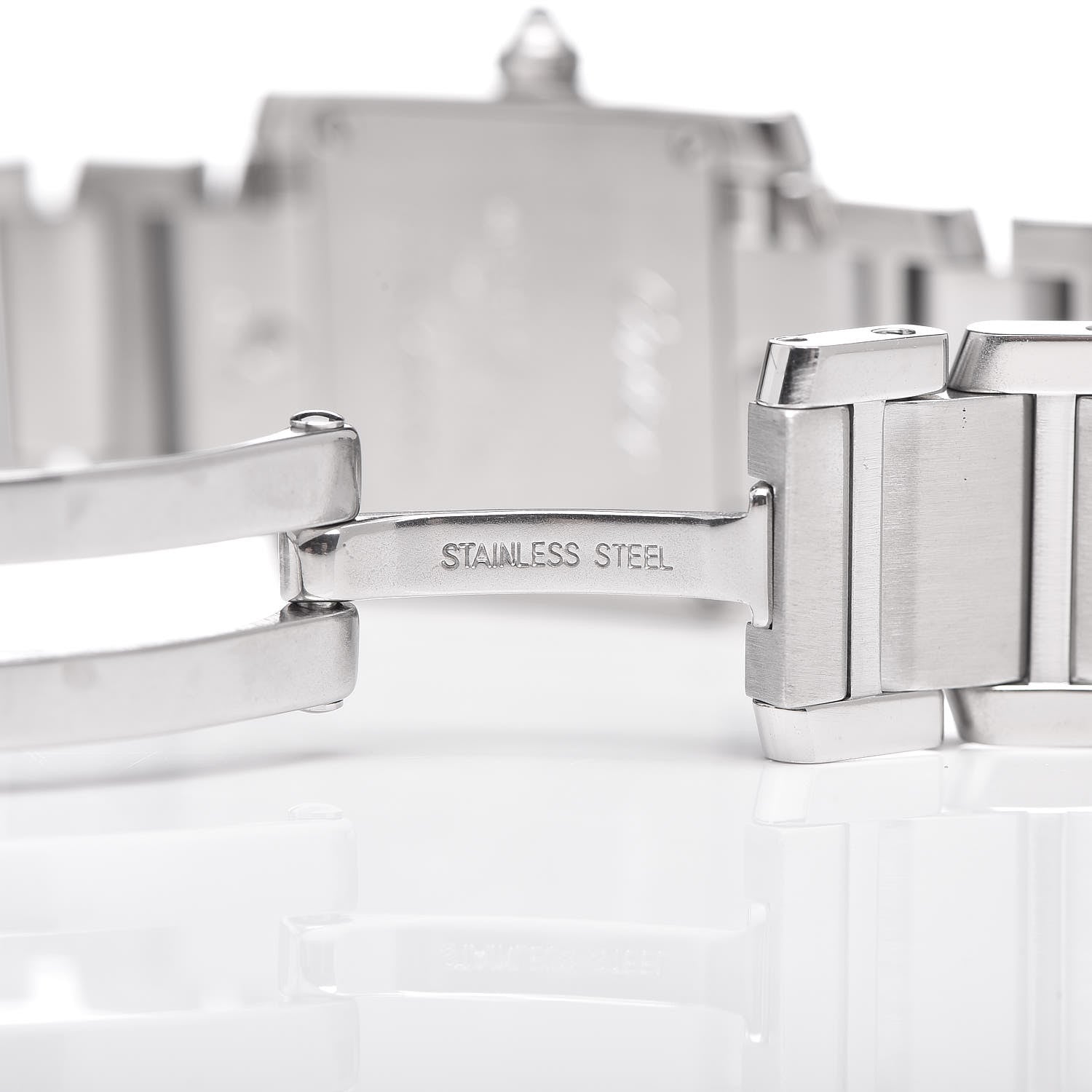 Cartier Stainless Steel 20mm Tank Francaise Quartz Watch 7 of 8