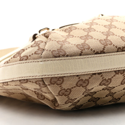 Gucci Monogram Hasler Large Hobo White 9 of 10