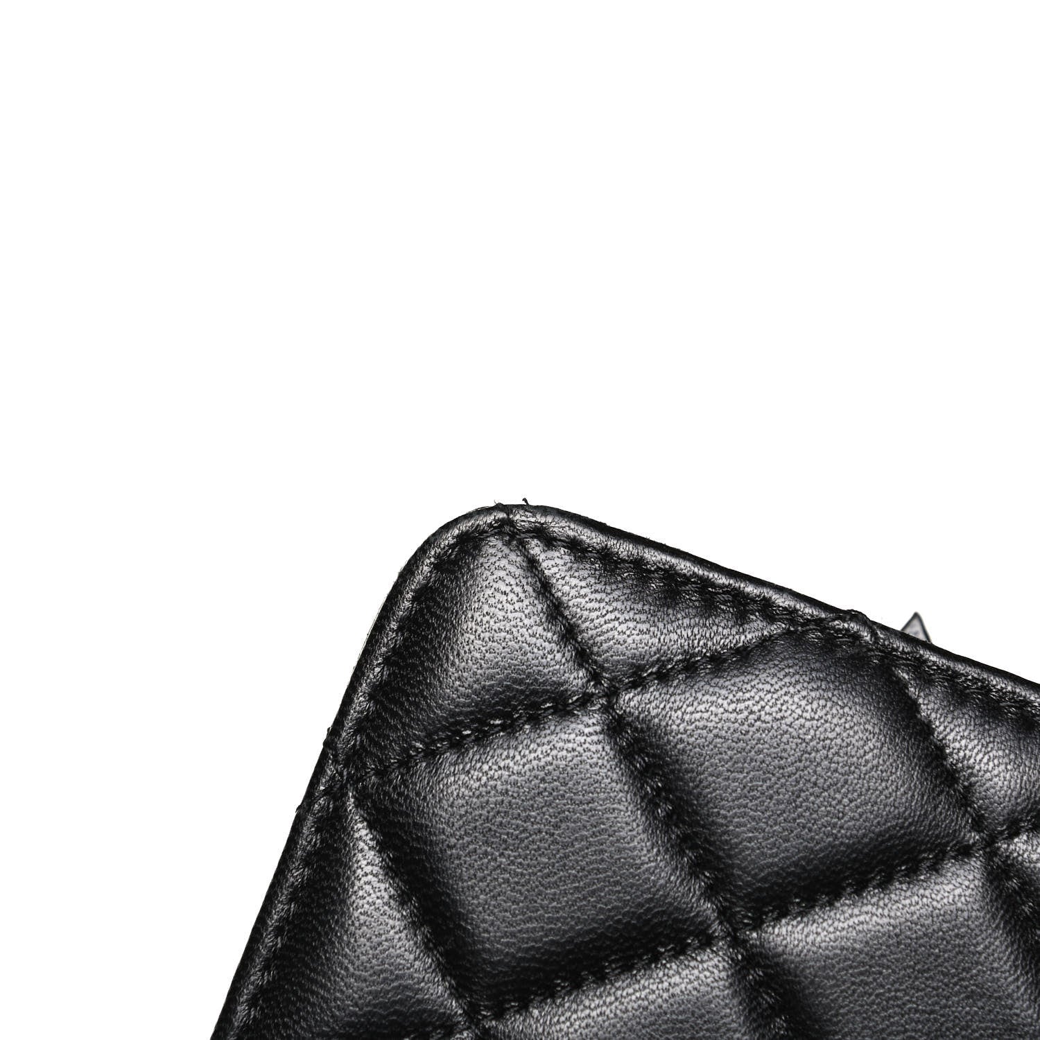 Chanel Lambskin Quilted All About Chanel Wallet On Chain WOC Black 15 of 15