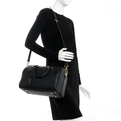 Louis Vuitton Empreinte Speedy Bandouliere 30 Black 3 of 8