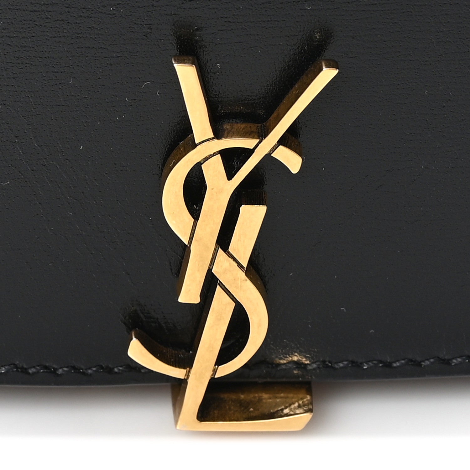Saint Laurent Box Calfskin Mini Voltaire Shoulder Bag Black 8 of 10