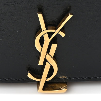 Saint Laurent Box Calfskin Mini Voltaire Shoulder Bag Black 8 of 10