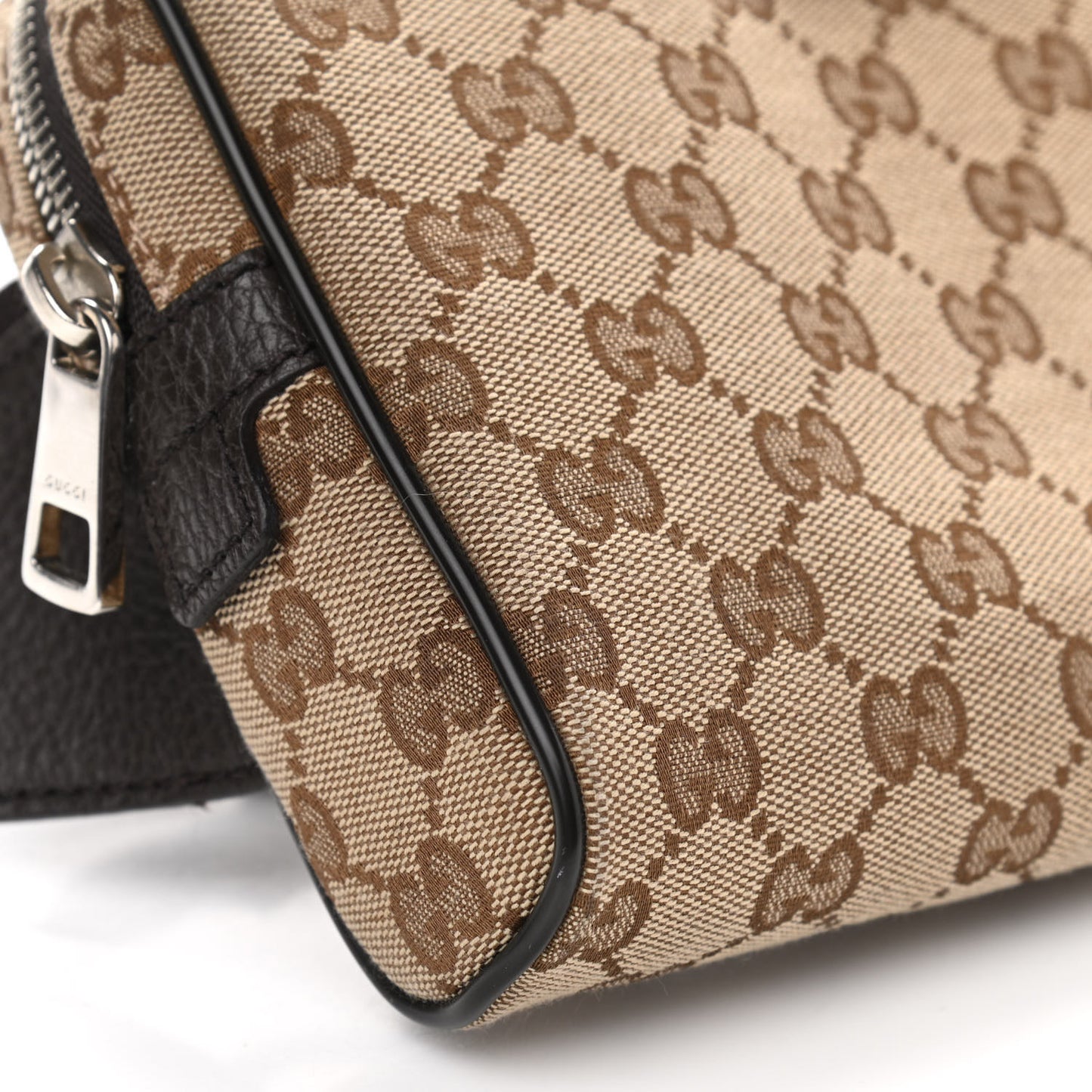 Monogram Belt Bag Dark Brown