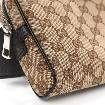 Gucci Monogram Belt Bag Dark Brown 8 of 9
