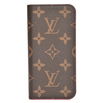 Louis Vuitton Monogram iPhone 7 Folio Case Pink 1 of 7