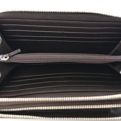 Gucci Microguccissima Zip Around Top Handle Travel Wallet Testa di Moro 7 of 10