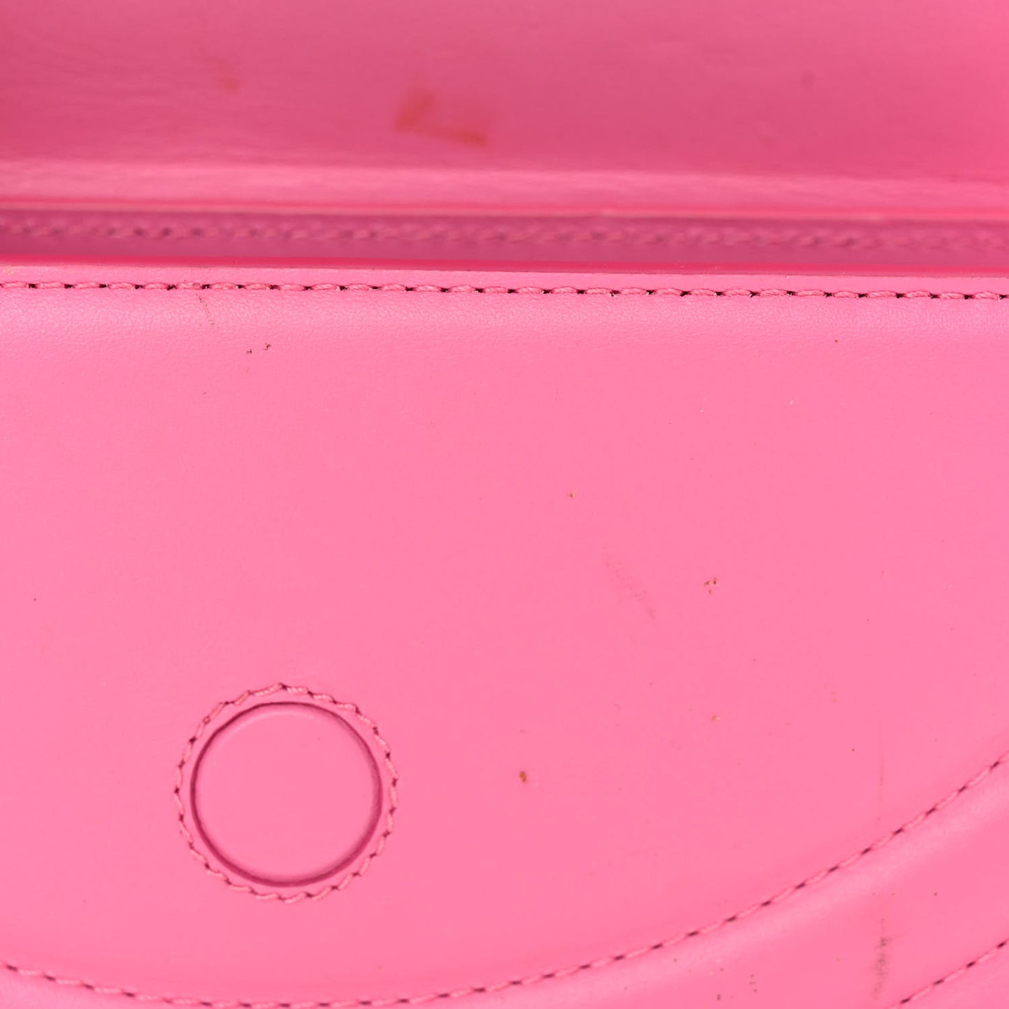 Smooth Calfskin Le Sac Rond Pink