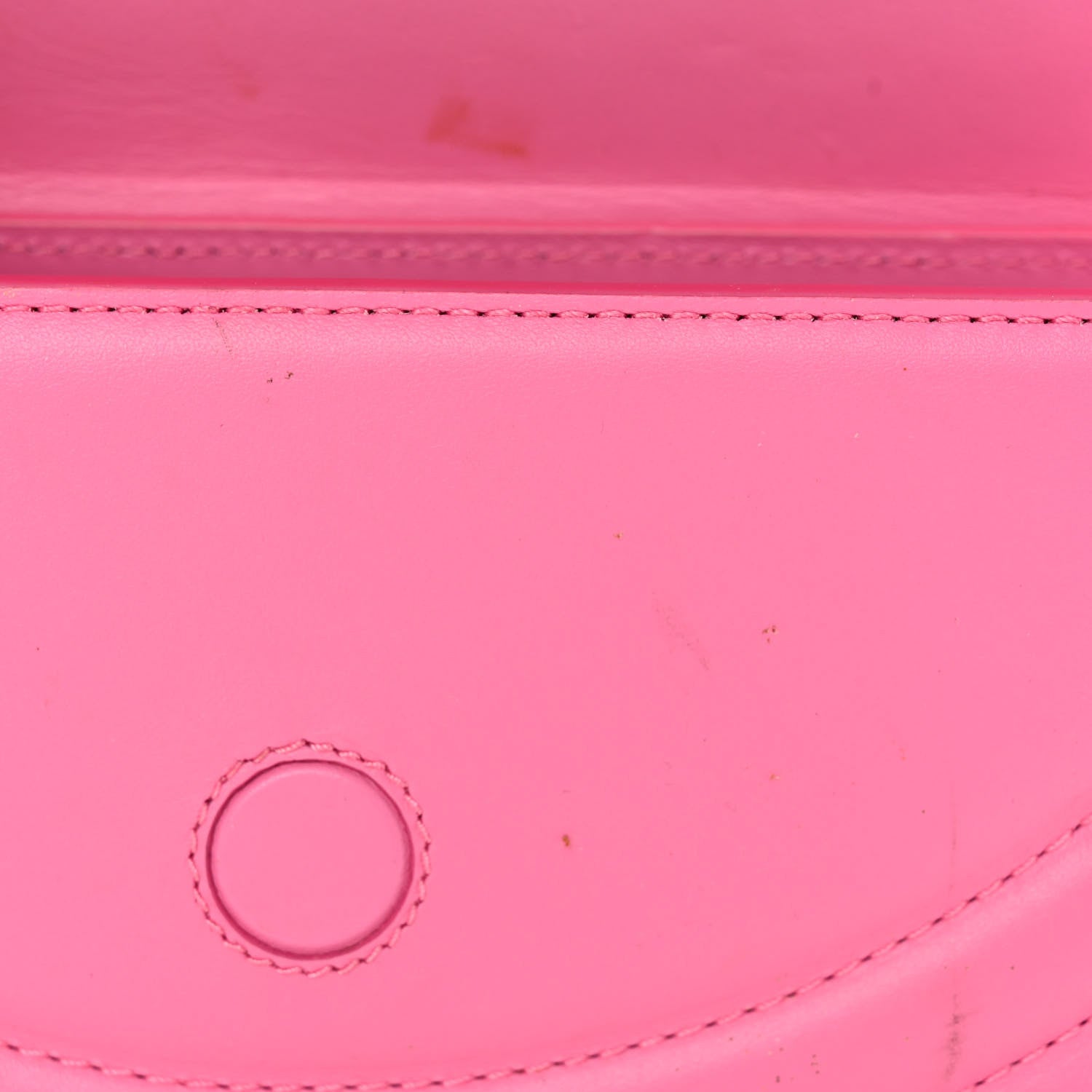 Jacquemus Smooth Calfskin Le Sac Rond Pink 12 of 18