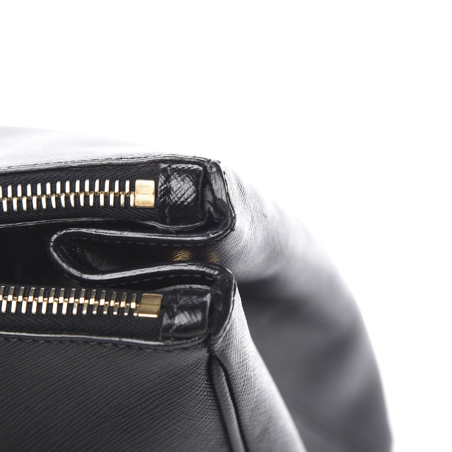 Prada Saffiano Medium Galleria Double Zip Tote Black 19 of 21