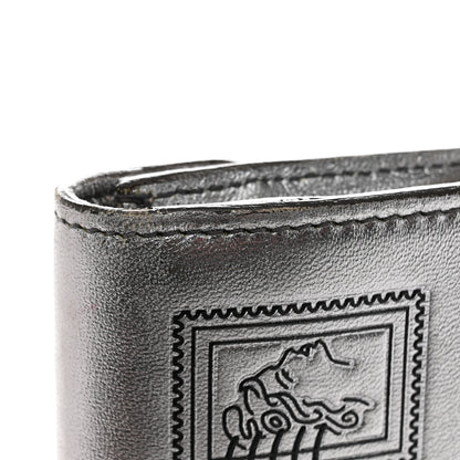 Saint Laurent Metallic Calfskin Y-Mail Clutch Silver 19 of 22