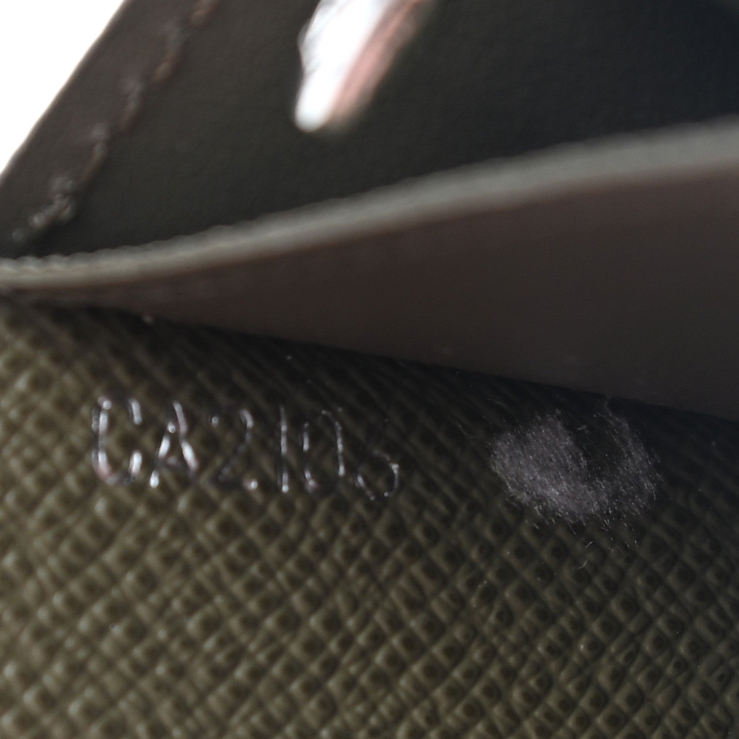 Louis Vuitton Epi Brazza Wallet Kaki 7 of 8