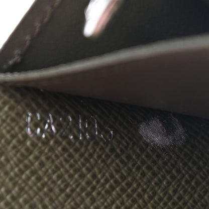 Louis Vuitton Epi Brazza Wallet Kaki 7 of 8