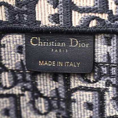 Christian Dior Oblique Large Book Tote Blue Multicolor 6 of 12